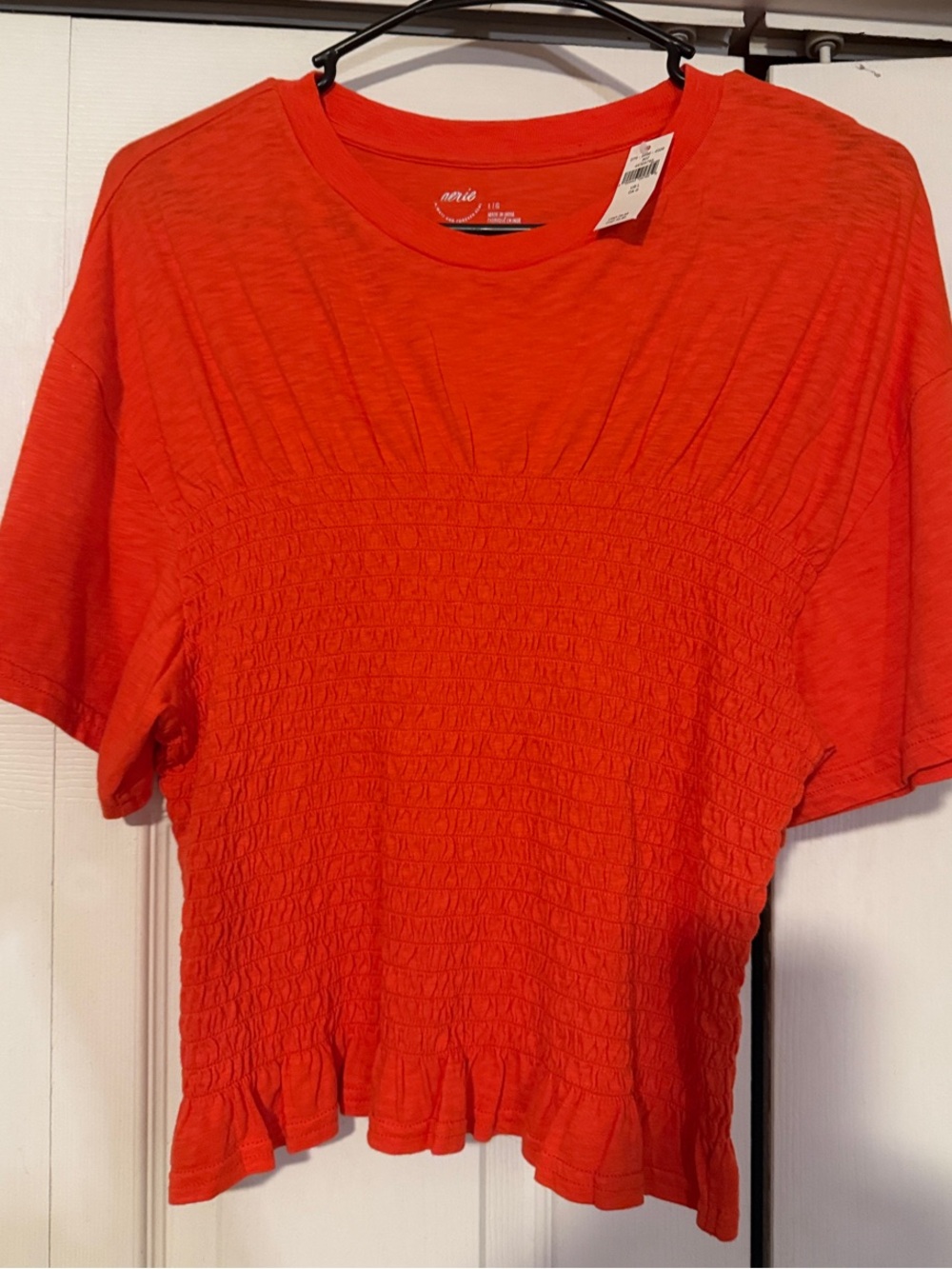Aerie Smocked T Shirt